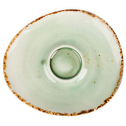 Блюдце кофейное для чашки 71047031 Organica Green P.L. PROFF CUISINE (TX12839-180D-H275)