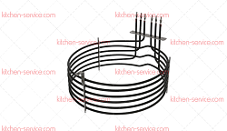 Элемент нагревательный ТЭН 7500 Вт для печи (5011378)