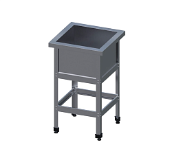 Ванна моечная ВСМ-1/430-Н-ЮТ ТЕХНОЛОГИИ ЮГА