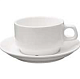 Пара кофейная 100 мл белая фарфор Stackable P.L. PROFF CUISINE (P7061007)