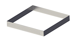 Форма кондитерская 10х10х3.5 см "Квадрат" MGSTEEL