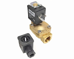 Клапан электромагнитный 1901-KBDN016-220V G1/2 2/2 НЗ 85°С 05-16бар.МПК ABAT (12000030783)