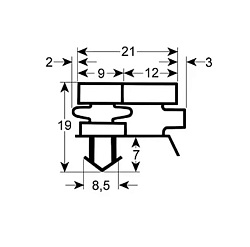 Уплотнитель изоляционный для AMITEK (R00112)