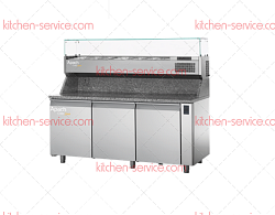 Стол для пиццы CHEF LINE LTPZ111TURD38 (без агрегата) APACH