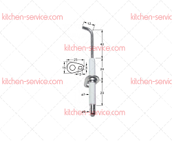 Электрод зажигания JOKER6.5х50 мм для печи (3020210)