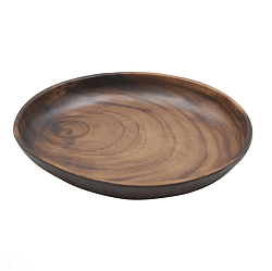 Блюдо 20,5x20x3 см овальное African Wood 2 пластик меламин  P.L. PROFF CUISINE (S31408-TAI)