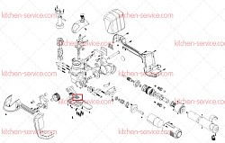 Рейка зубчатая натяжителя для KZ-19 HUALIAN (00-00002216)