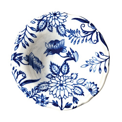 Салатник 25см 900мл Herba Blue 1972 BY ID FINE