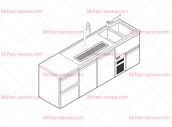 Станция барная пивная охлаждаемая CHEF LINE LBBS2579SP5112 APACH