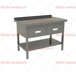 Стол производственный закрытый СПЯ-12/7-БП RESTOINOX