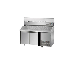 Стол холодильный для пиццы COOK LINE APZ02+VR4 160 VD APACH