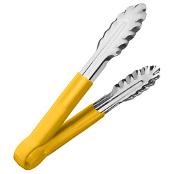 Щипцы универсальные 24 см желтая ручка MGSTEEL