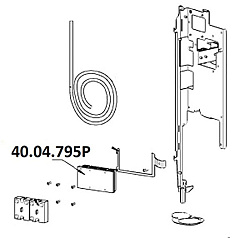 Радиатор охлаждения малый SSR для RATIONAL (40.04.795P)