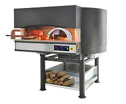Печь для пиццы ротационная на дровах, электрика MRE110 BBQ MORELLO FORNI