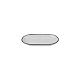 Блюдо овальное 23см Modest Black ID Fine