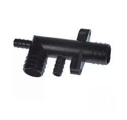 Патрубок сливной 2х-канальнальный для BREMA (10006)