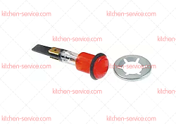 Лампочка индикаторная красная для печи (3221301)