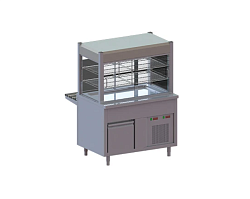 Витрина холодильная CHEF LINE LDRS8SL2T23RCF APACH