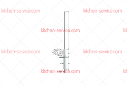 Электрод зажигания 7x56 мм для печи (5012742)