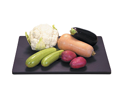 Доска разделочная 400х300х20 мм коричневая, пластмасса P.L. PROFF CUISINE (92000025)