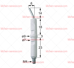 Электрод зажигания M4 для SAGI (32T0320)