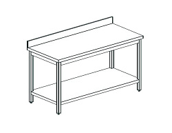 Стол производственный с бортом CHEF LINE LWT617SHU APACH