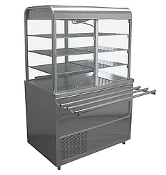 Стол охлаждаемый с витриной Лира-Профи СОЭП-В/ЛП ПИЩЕВЫЕ ТЕХНОЛОГИИ