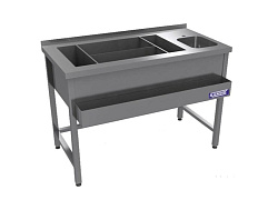 Станция барная 1300х650(770)х900 мм КАМИК