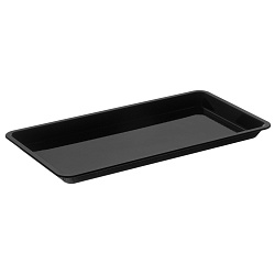 Поднос для подачи черный без крышки GN 1/3 GASTROPLAST