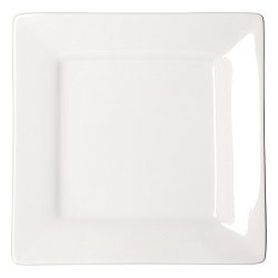 Тарелка квадратная 26х26см фарфор «Кунстверк» KUNSTWERK
