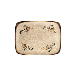 Блюдо прямоугольное 31см (27x20) Voyage Terra ID Fine