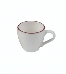 Чашка кофейная 80мл Modest Maroon ID Fine