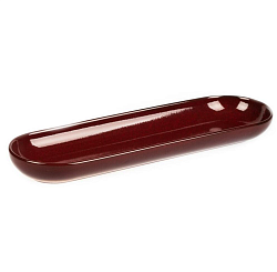 Блюдо овальное 32,5х10 см Evolution Dark Red P.L. PROFF CUISINE (10680)