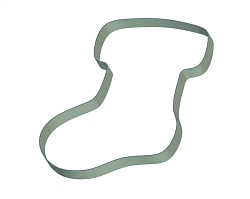 Форма кондитерская Носок для FOODATLAS (УТ000011673)