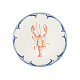 Тарелка 25см Lobster Blue 1972 BY ID FINE