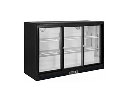 Шкаф барный холодильный GN-320HS черный ROAL