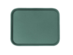 Поднос зеленый 46х36 см прямоугольный CAMBRO (1418FF-119)