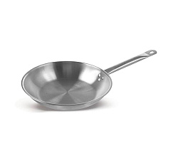 Сковорода 26 см, 2,2 л, нержавейка, индукция MGSTEEL