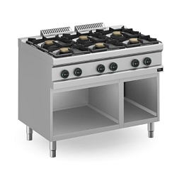 Плита газовая 6 конфорочная 700 серии APRG-117P/PL APACH