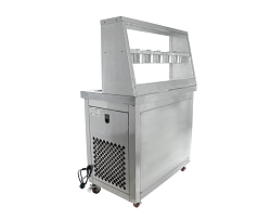 Фризер для ролл мороженого KCB-2F (контейнеры, 2 компрессора) FOODATLAS