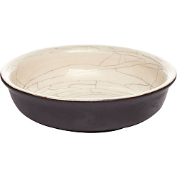 Тарелка глубокая 16см керамика «День и ночь» DYMOV