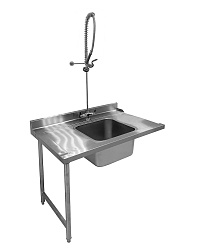 Стол с мойкой HTC43L (левый) KOCATEQ