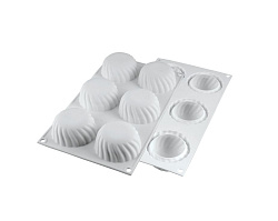 Форма для выпечки 6 ячеек 110 мл 70x35 мм Самурай силикон SILIKOMART