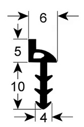 Уплотнение для тележки SCC202 RATIONAL (24.00.701)