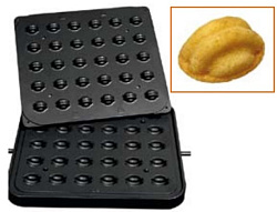 Форма для тарталеток в виде орешков DH Tartmatic Plate 23 KOCATEQ