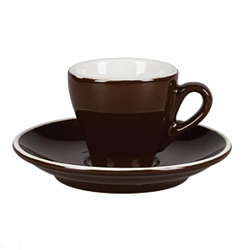 Пара кофейная 70 мл коричневая Barista P.L. PROFF CUISINE (390/390 (brown)