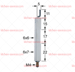 Электрод зажигания для SAGI (32T0140)
