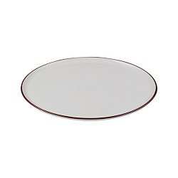 Тарелка для пиццы 33см Modest Brown ID Fine