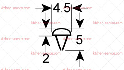 Уплотнитель для HORECA-SELECT (JNMA0000)