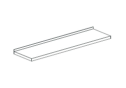 Полка кухонная настенная CHEF LINE LSW12040 APACH